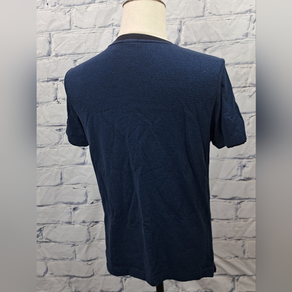 Hugo Boss Men's T-Shirt Tee Slim Fit Blue Black Small - Picture 11 of 16